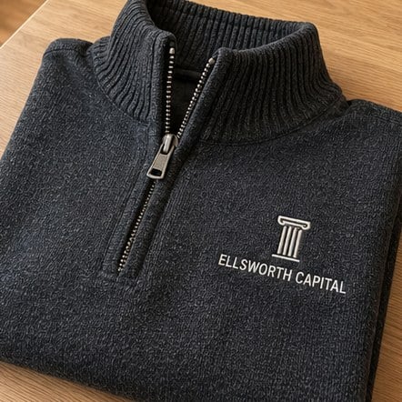 Custom Knit Sweater Quarter Zips